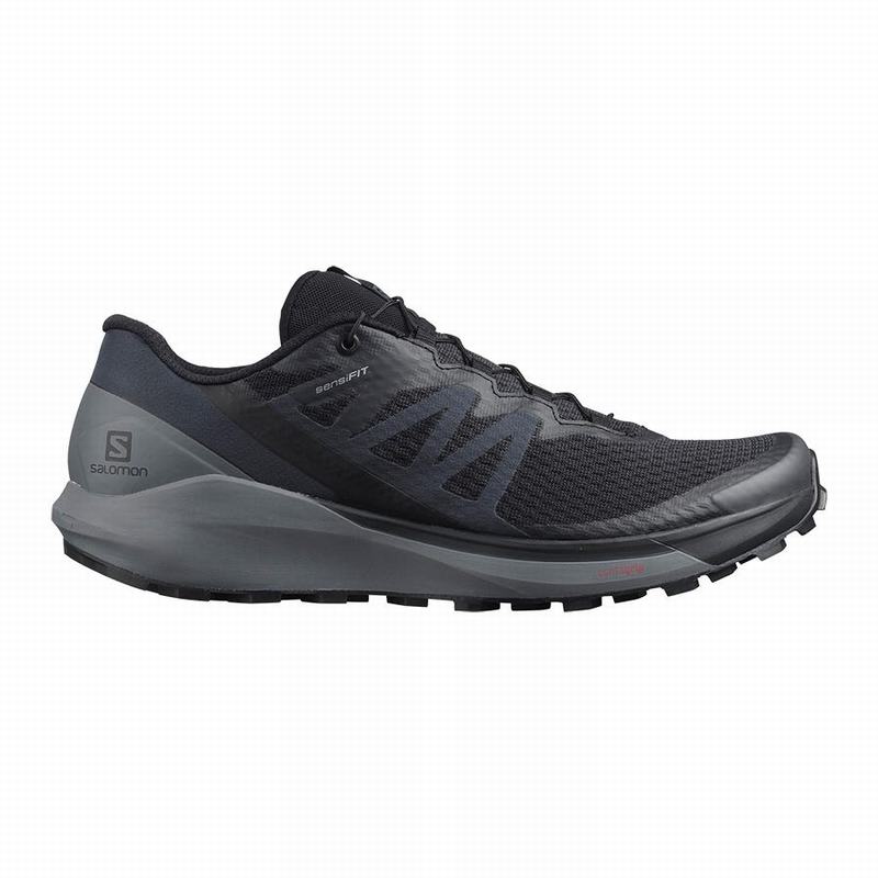 Salomon SENSE RIDE 4 Zapatillas De Running Hombre - Negras - Colombia (40298-IUGS)